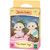 Sylvanian Families Flora Rabbit Twin baby in floral outfit close-up