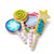 Melissa & Doug Wooden Lollipop Pretend Play Set Melissa & Doug Wooden Lollipop Pretend Play Set