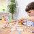 Lollipop Play Set flat and layered wooden lollipop pieces with stick handles