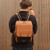 Babymel George Eco Baby Nappy Backpack - Maple | Peekaboo Baby