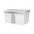 Ubbi Baby Wipes Warmer - White/Grey