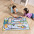 Melissa and Doug Race Around the World Tracks Floor Puzzle 48 piece packaging