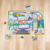 Melissa & Doug Race Around the World Tracks Floor Puzzle - 48 Piece