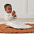 ergoPouch Organic Jersey Sleeved Sleeping Bag 2.5 TOG Oatmeal Marle worn