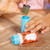 Tiger Refill sticker roll close-up showing tiger and jungle animal sticker designs