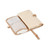 Skip Hop Pronto Station Beige Dot showing nappy storage pockets