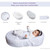 Cocoonababy® Nest Ergonomic Baby Cocoon - Moon & Stars Cocoonababy® Nest Ergonomic Baby Cocoon - Moon & Stars