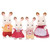 Sylvanian Families Chocolate Rabbit Family