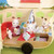 The Caravan interior detail with miniature furniture and accessories