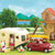 The Caravan side view showing exterior roof and door detail
