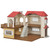 Red Roof Country Home with Attic product packaging box front view
