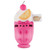 Pusheen Sips: Fruit Parfait Plush Toy: 24cm Detail | Peekaboo Baby