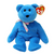 TY Beanie Babies Teddy II the Blue Bear Regular Plush Toy TY Beanie Babies Teddy II the Blue Bear Regular Plush Toy