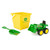 John Deere Sand Pit Bucket Set: Green Tractor & Bucket & Shovel 15cm - John Deere | Peekaboo Baby