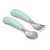 OXO Tot toddler cutlery set opal front view