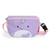 Skip Hop Zoo Narwhal Hip Pack front view with narwhal character and horn