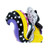 Disney by Britto Flower Mini Figurine five showing additional angle of Britto geometric patterning