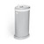 Ubbi Baby Diaper Bin matte gray front view in nursery