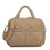 Babymel Willow Nappy Bag Tote - Oat Carried View | Peekaboo Baby
