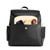 Babymel Lennox Nappy Bag Backpack - Black - Babymel Nappy Bag | Peekaboo Baby