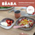 Beaba Stainless steel meal set - Terracotta 3