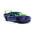 SIKU Dodge Challenger Custom die-cast - top view