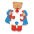 Wooden Puzzle Paddington With Hat | Peekaboo Baby
