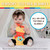 Winnie The Pooh Sensory Blanket With Crinkle and Teether - three-quarter angle view | Peekaboobaby
