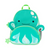 Skip Hop Zoo turquoise octopus backpack for toddlers with cute tentacles, starfish details and mesh side pocket