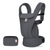 Ergobaby Omni Deluxe Carrier Graphite Grey worn by parent with baby