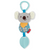 Skip Hop Bandana Buddies Chime and Teethe Koala Baby Toy koala character with teether bandana