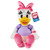 Disney x GUND Classic Daisy Duck front view showing lilac satin shirt