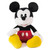 Disney x GUND Mickey Mouse standing pose with yellow velour shoes