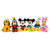 Disney x GUND Mickey Mouse back view showing tail