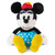 Disney x GUND Minnie Mouse close-up face with faux suede eyelashes