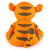 Disney x GUND Knit Tigger side view seated cosy pose