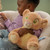 Disney x GUND Oh So Snuggly Nala being held by baby