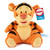 Disney x GUND Oh So Snuggly Tigger front view orange black stripes