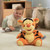 Disney x GUND Oh So Snuggly Tigger seated showing ultra-soft plush