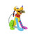 Disney by Britto Pluto 95th Anniversary Figurine - side profile Britto patterns