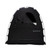 SlumberPod black portable privacy tent with mesh window and curved entry flap on white background