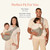 Ergobaby Upsie Sling Carrier Soft Olive side carry position