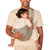 Ergobaby Upsie Sling Carrier Soft Olive parent wearing toddler hip carry