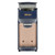 BEABA Milkeo Plus baby formula maker in night blue and rose gold with water container on top and dispensing area below