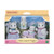 Sylvanian Families Snow Leopard Family parent figures close-up