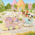 Sylvanian Families Amusement Park plane ride close-up