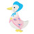 Jemima Puddle-Duck Wooden Mini Puzzle FSC Certified - packaging and contents detail | Peekaboobaby