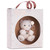 Chic & Love Bailey Bear Bag Charm & Aquamarine Birthstone Necklace March - packaging and contents detail | Peekaboobaby