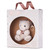 Chic & Love Bailey Bear Bag Charm & Garnet Birthstone Necklace January - secondary product view | Peekaboobaby