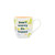 Colourful Tie Dye Mug - 'Don't Worry Be Happy'